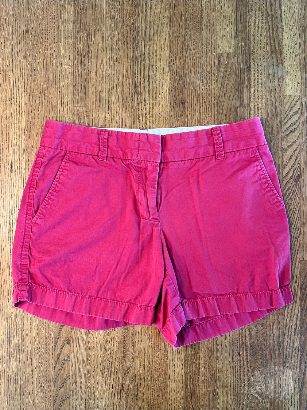 Women's J. Crew Pink Casual Cotton Shorts